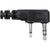 Pryme GPS-2201 TROOPER II GPS Waterproof Speaker Microphone for Kenwood 2-Pin Radios