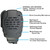 Pryme GPS-2201 TROOPER II GPS Waterproof Speaker Microphone for Kenwood 2-Pin Radios