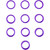 Motorola 32012144005 Purple Antenna ID Bands (10-pack)