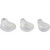 Motorola NNTN8299A Replacement Eartips for Operations Critical Wireless Earbuds