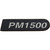 Motorola 3316740H01 PM1500 Nameplate Label