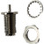 Motorola 0980131M01 Mini-UHF Receptor Coaxial Connector