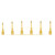 Motorola 3980034F04 Terminal Pins (25-pack)