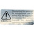 Icom 8310051560 Replacement Caution Label