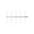 MAXRAD MYA4505 450-470 Mhz Directional Yagi Antenna.5 Elem., 9.2dB Gain, 300 Watt.Direct UHF Female Term.Includes Mounting Hardware