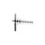 PROCOM 7043410 8-element UHF Yagi.380-430MHz.10.0 Dbd.Vertical or Horizontal Polarization.Includes N Female + 3m of RG214 Cable