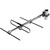 COMPROD 295-70*5 157-163 Mhz VHF Yagi Antenna, 6.5 Dbd, Type-N Male Termination, 350 W, 3 Element Configuration, Rugged Desing, Includes 181-85 Clamp