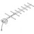 COMPROD 430-70*4 470-490 Mhz Yagi Antenna 10 Db Gain.200 Watts.N Male Term.Mounting Clams Included.7 Element