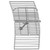 COMPROD 965-70 806-960 Mhz Pole Mount Directional Panel Antenna.Vert.or Hor.16.5dBd Gain.Type N Male (direct Connect) Connector