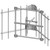 COMPROD 470-70-HD 132-174 Mhz Corner Reflector Antenna.Heavy Duty.250 Watts.N Male Connector.Vertical or Horizontal Polarization.Mounting