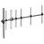 KATHREIN CA6-230 225-230 Mhz 6-element Broadband Yagi Antenna.11dBi, 500 Watts, V or H Polar.N Female Connectors