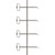 EMR EMR450DP4 4 Bay Dipole UHF 360-520MHz, 6-9 Dbd You Must Order Phasing Harness W/ This Sku Part# 275754