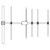 KATHREIN YA7-166/URM 160-174 Mhz Yagi Antenna.5 Elements.6.85 Db Gain.Vertical or Horizantal Pol.58 Deg Vert Bw.80 Deg Hori Bw.N Female Conn