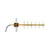 TE Y8966 896-970 Mhz 9dB Gold Anodized Finish Yagi.6 Element.300 Watt.50 Ohms.Direct N Female Termination.Stainless Steel Mounting Hardware