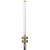 TE FG1480 148-152MHz Unity Gain Antenna.Enclosed in Fiberglass Radome with an Gold Anodized Support Pipe.N Female Term.Order 65724 or 69293 Clamp