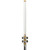 TE FG1403 140-144 Mhz 3dB Gain Base Antenna Enclosed in Fiberglass Radome with an Gold Anodized Support Pipe.N Female Term