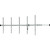 MAXRAD MYA4505N 450-470 Mhz Directional Yagi Antenna.5 Elem., 9.2dB Gain, 300 Watt.Direct N Connector.Includes Mounting Hardware