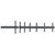 LARSEN YA5900W 890-960 Mhz Welded Yagi Antenna.9dBd Gain, 300 Watt.Direct N Female Term.Black Finish.Includes Mounting Hardware