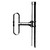 SINCLAIR SD310-HF2P4SNM 406-512 Mhz Single Dipole Ant.2.5dB Offset Gain.75 Watts.Includes Harness W/n Male, Internal to Mast.1/4 Wave Spacing