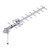 SINCLAIR SY459-SF1SNM(ABK) 698-806MHz Broadband Yagi 10dBd Gain Antenna, Black Anodized.N Male