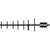 TELEWAVE ANT930Y10-WR 885-975 Mhz 7 Element Yagi Antenna.10.2dB Gain.500 Watts.Direct N Female Termination.Completely Coated with Txylan.Includes