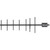 TELEWAVE ANT490Y10-WR 470-500 Mhz Directional Yagi Antenna.10dB Gain, 150 Watts.Heavy Duty, Txylan Coating.N/f Termination.Includes Mounting