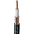 COMMSCOPE LDF4-50A 1/2" Foam Dielect Cable.50 Ohms, Annular Corrugated Copper Outer Conductor, Copper-Clad Aluminum Center Conductor.Black Jacket