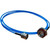 ADVANCED J-SF141-2-4MS-4FS RF 2 Foot 4.3-10 Male ( Straight) to 4.3-10 Female (straight) Low Pim Jumper Cable