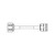 COMBA JS-4M4F3F-B141 Jumper, 4.3-10M/4.3-10F, 3FT, DC-6GHz, 0.141 Blue Jacket, Plenum Rated