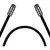 JMA L4M4M-12S-3 3' JMA12-50 1/2" Superflex Jumper with 4.3-10 Male Connectors on Both Ends