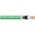 SOUTHWIRE 56986501 Telcoflex III Central Office Power Cable, 6 Awg, Single Conductor, Class B Strand with Braid, Lszh, 600 Volts, Green