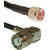 VENTEV LMR240UFNMTMRA-2 2' LMR-240UF Jumper.Made of LMR240UF Cable with N Male (54919) on One End and TNC Male Right Angle (456738) on the Other End