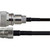 Ventev TRFC-10756-72 6ft Jumper N FEMALE TO DIN Male; LMR-240 with TESSCO Label