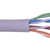 BELDEN 1583A 008U1000 24AWG Solid Bare Copper, Polyole- Fin Insulated, CAT-5E Rated, Unshielded Twisted Pair Cable with Gray PVC Jacket.4 Pairs,