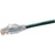 BELDEN C601105002 2' Category 6 + Patch Cord, Bonded-Pair, 4 Pair, 24 AWG Solid, Cmr, T568A/B-T568A/B, Green Jacket