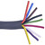 BELDEN 9455 9 Conductor Control Cable.20 Gage, Stranded Conductors.Chrome PVC Jacket