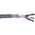 BELDEN 8303-500 22 Gage Gray Computer Cable for RS-232 Applications.15 Ohm/m' Str.Ctr.Conductor, 3 Twisted Pairs Tin'd Copper Braid Shield