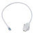 COMMSCOPE 760235592 Category 6A U/utp Cord, Plenum , RJ45 to Ceiling Connector, 1.5 Ft, White