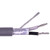 CONSOLIDATED 5574-CL-500 WIRE 500' Roll of Single Pair Audio Cable.18 Ga Stranded Conductors with 20ga.Drain Wire 100" Shield Coverage.Chrome PVC