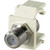 SIGNAMAX CMK-F F Type Keystone Connector Module.Color Is Light Ivory