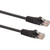 SIGNAMAX C6-115BK-3FB 3 Foot Category 6 Patch Cable.Made of Twisted Pair Cable with RJ45 Plug on Each End.Molded Ends.Snag Proof.Black Jacket