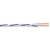 Superior/essex 02-011-23 1 Pair, 24AWG Solid Bare Copper, Cross-Connect Wire.Pair Color Blue/white.1000' Spool