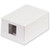 SIGNAMAX SMKL-1-WH 1 Port Keystone Jack Surface Mount Multimedia Box.Color Is White.Not for Use with Cat 6 Keystone Jacks