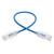 1' N201-S01-BL Cat6 Gigabit Snagless Slim UTP Assy RJ45M/M Blu