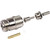 RF RFN-1027-B INDUSTRIES N Female Connector for RG174, RG316 Cables.Silver Plated Body, Gold Center Pin.Crimp Center Pin, Crimp on Braid