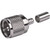 RF RFU-508-X INDUSTRIES UHF Male Connector for RG8X and Times LMR-240 Cables.Nickle Plated Body, Silver Plated Pin.Crimp Center Pin, Crimp on Braid