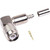 RF RFT-1218 INDUSTRIES TNC Male Right Angle Connector for RG58.Nickle Plated Body, Gold Plated Center Pin, Teflon Dielectric.Crimp Style.213