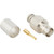 AMPHENOL 112603 RF Connector, BNC Straight Crimp Jack for LMR-400, 50 Ohm
