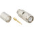 AMPHENOL 122393 RF Connector, TNC Straight Crimp Plug for LMR-400, 50 Ohm