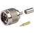 AMPHENOL 082-5375-RFX N Male Crimp Connector for RG-58 Cable.Features a.100 Dia.Gold Plated Center Pin and Crimp Ferrule